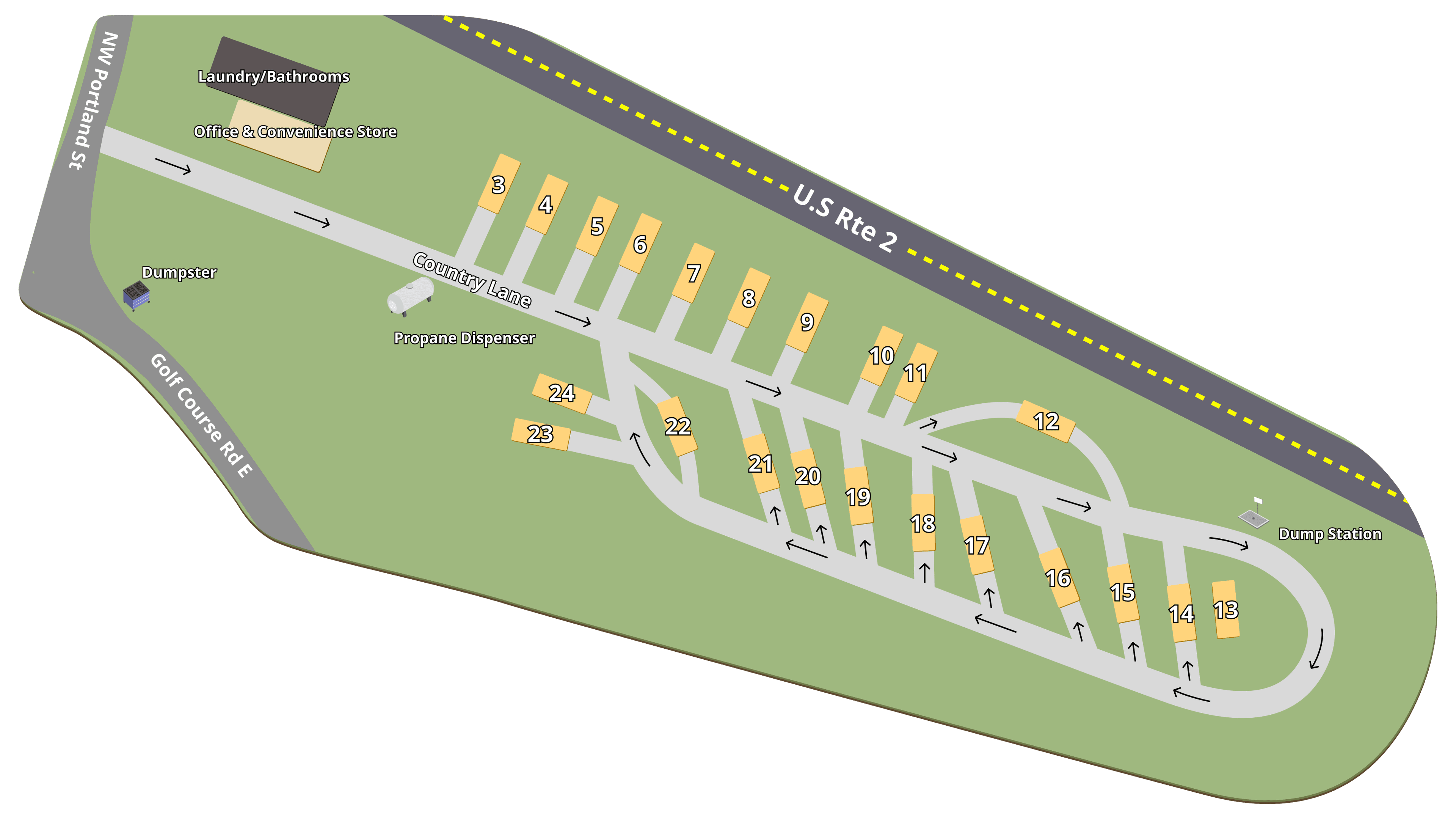 Country Lane Campground & RV Park