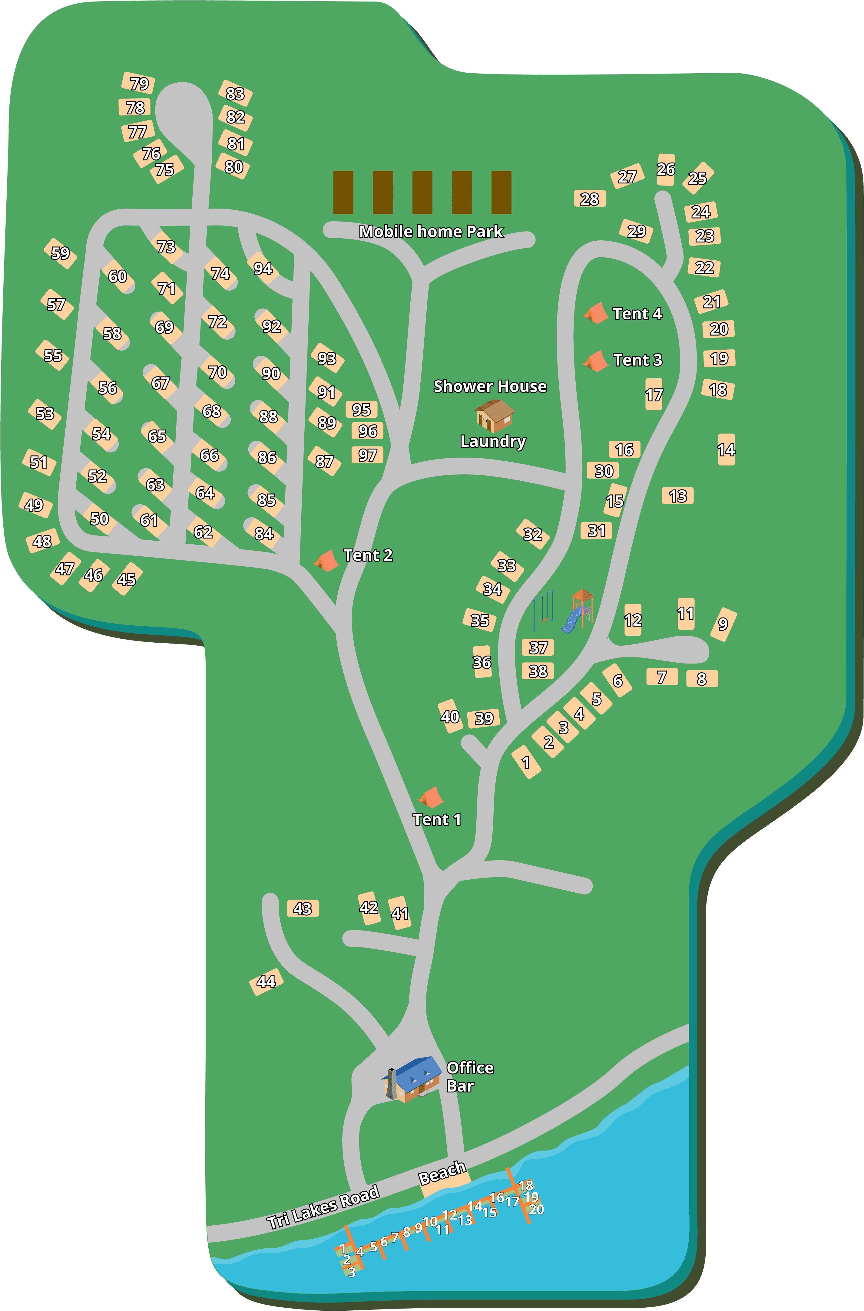 The Backyard on Amnicon Lake Campground