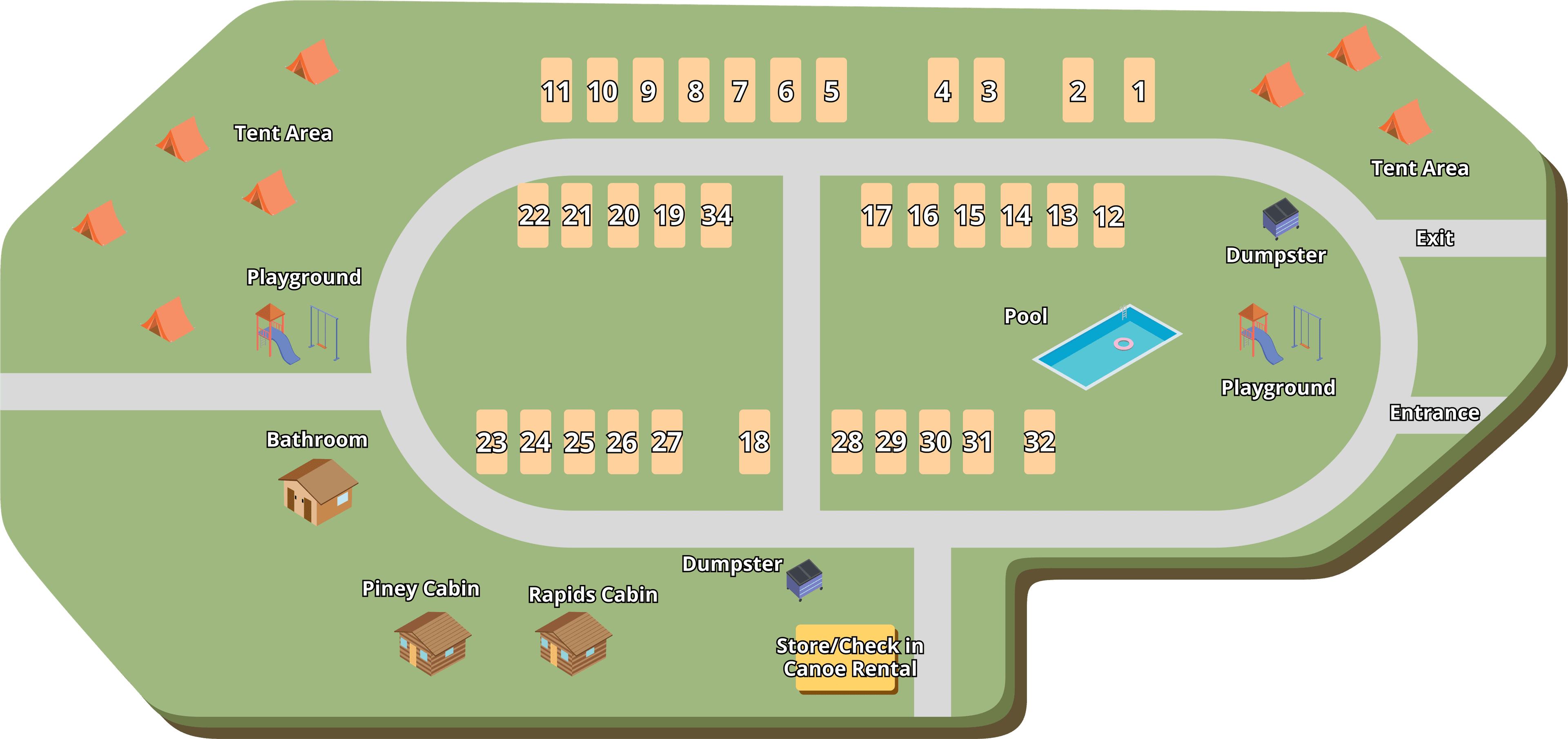 The Resort at Boiling Springs & Canoe Rentals LLC