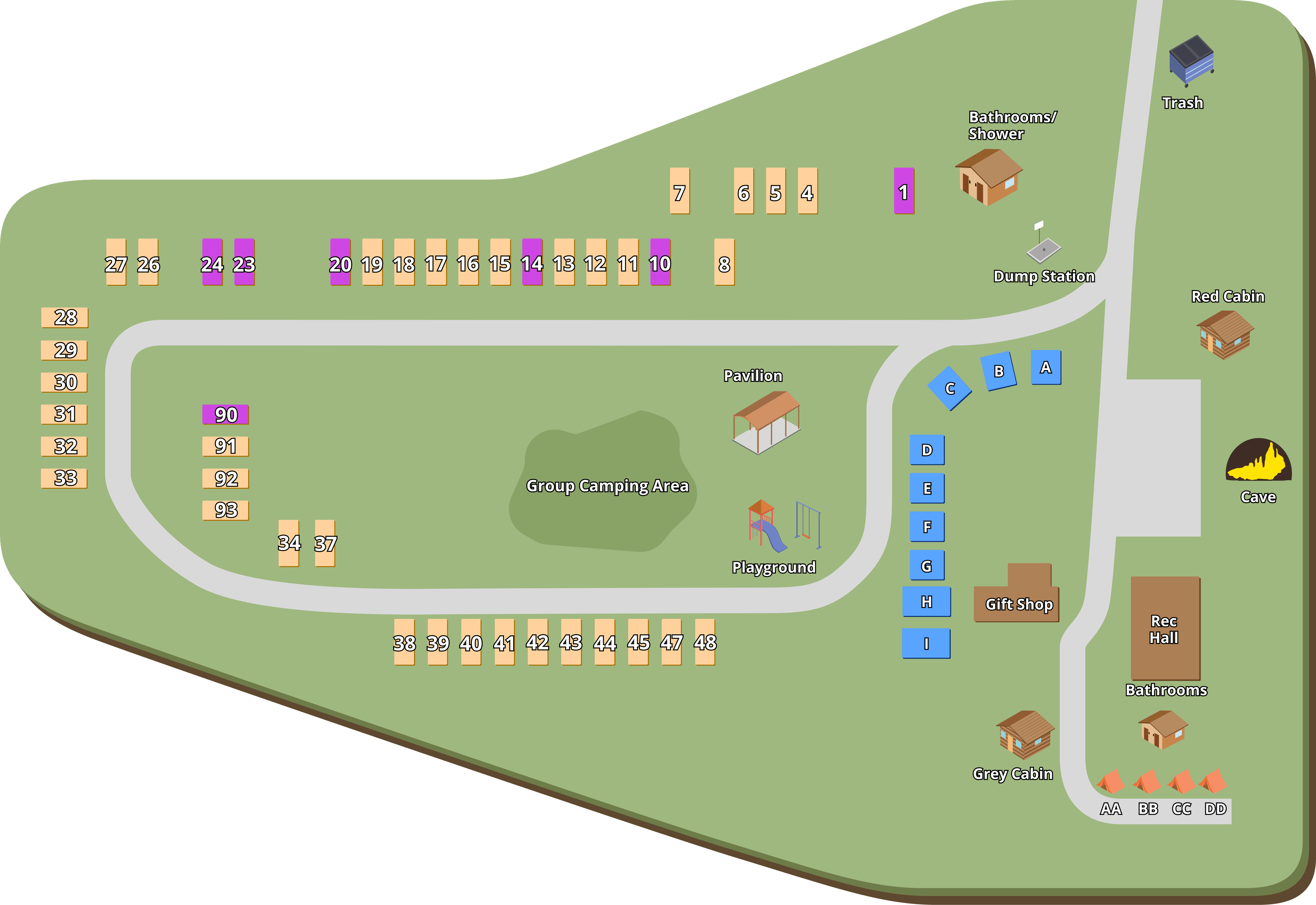 Woodward Cave and Campground