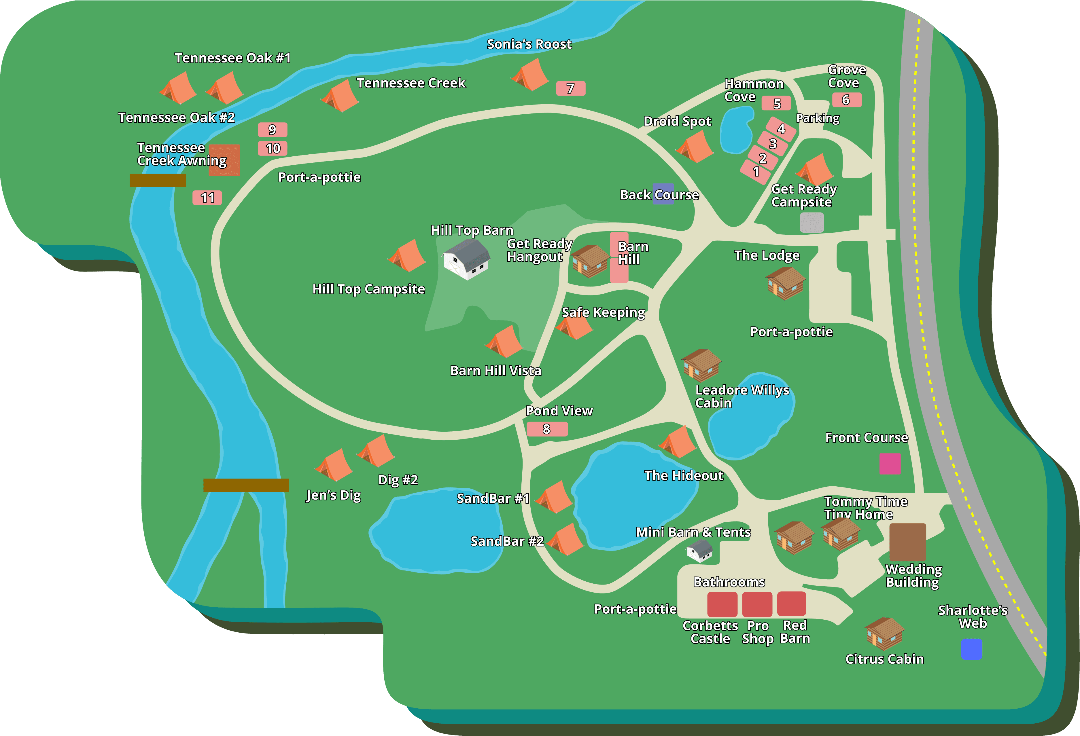 Browns & Bows / Barns at Willow Creek